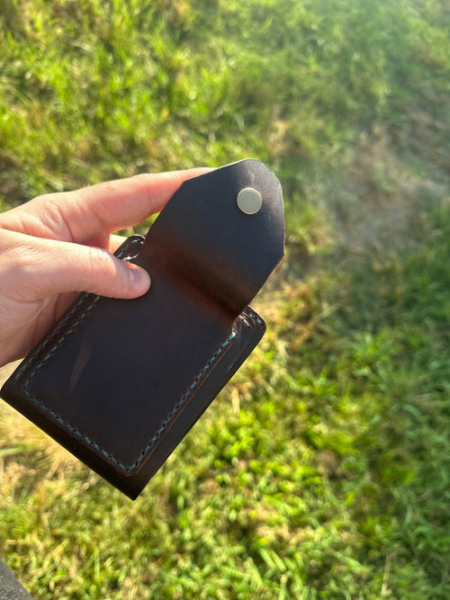 Bear Trap Wallet - Iron Bear Leather