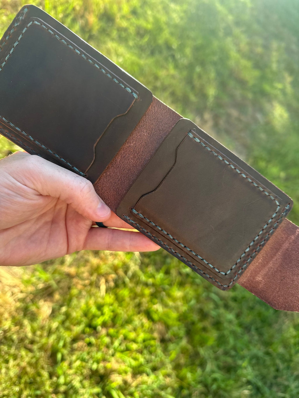 Bear Trap Wallet - Iron Bear Leather