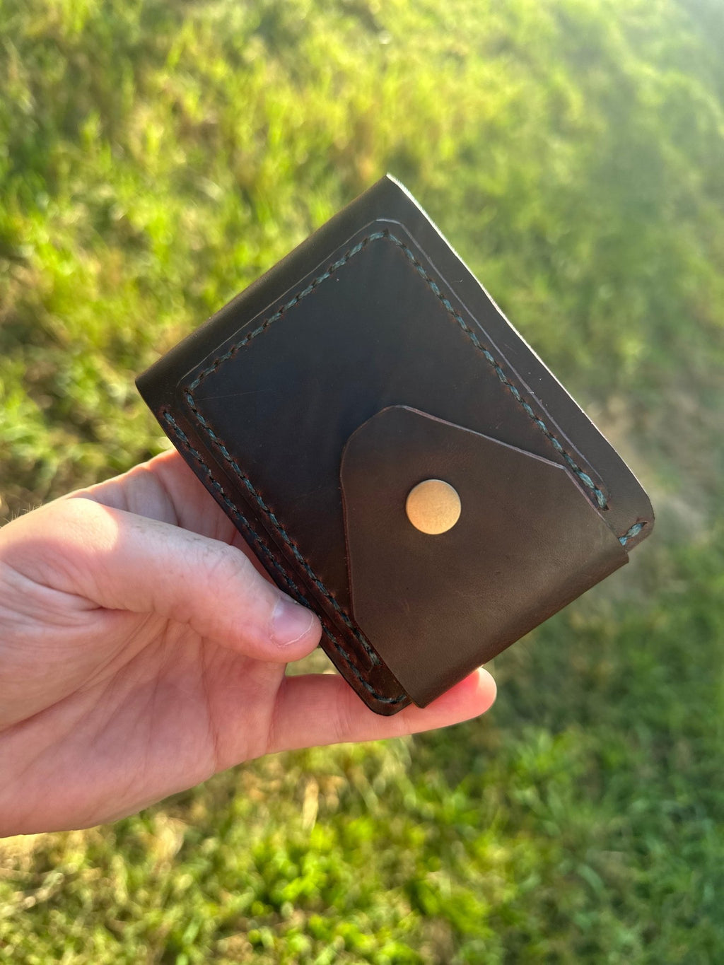 Bear Trap Wallet - Iron Bear Leather