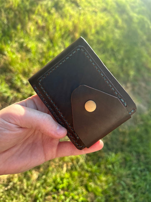 Bear Trap Wallet - Iron Bear Leather